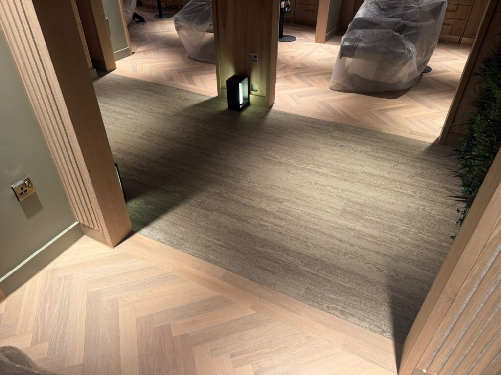 Center Parcs Woburn Forest commercial flooring installation